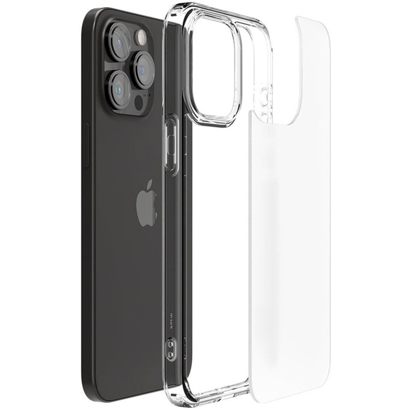 Чохол Spigen для Apple iPhone 15 Pro Max Ultra Hybrid, Frost Clear