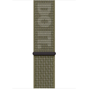 Ремінець Apple Watch 45mm Sequoia/Pure Platinum Nike Sport Loop