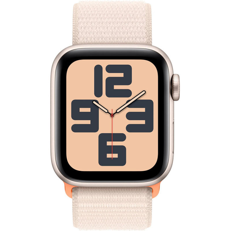 Смартгодинник Apple Watch SE GPS 40mm Starlight Aluminium Case with Starlight Sport Loop